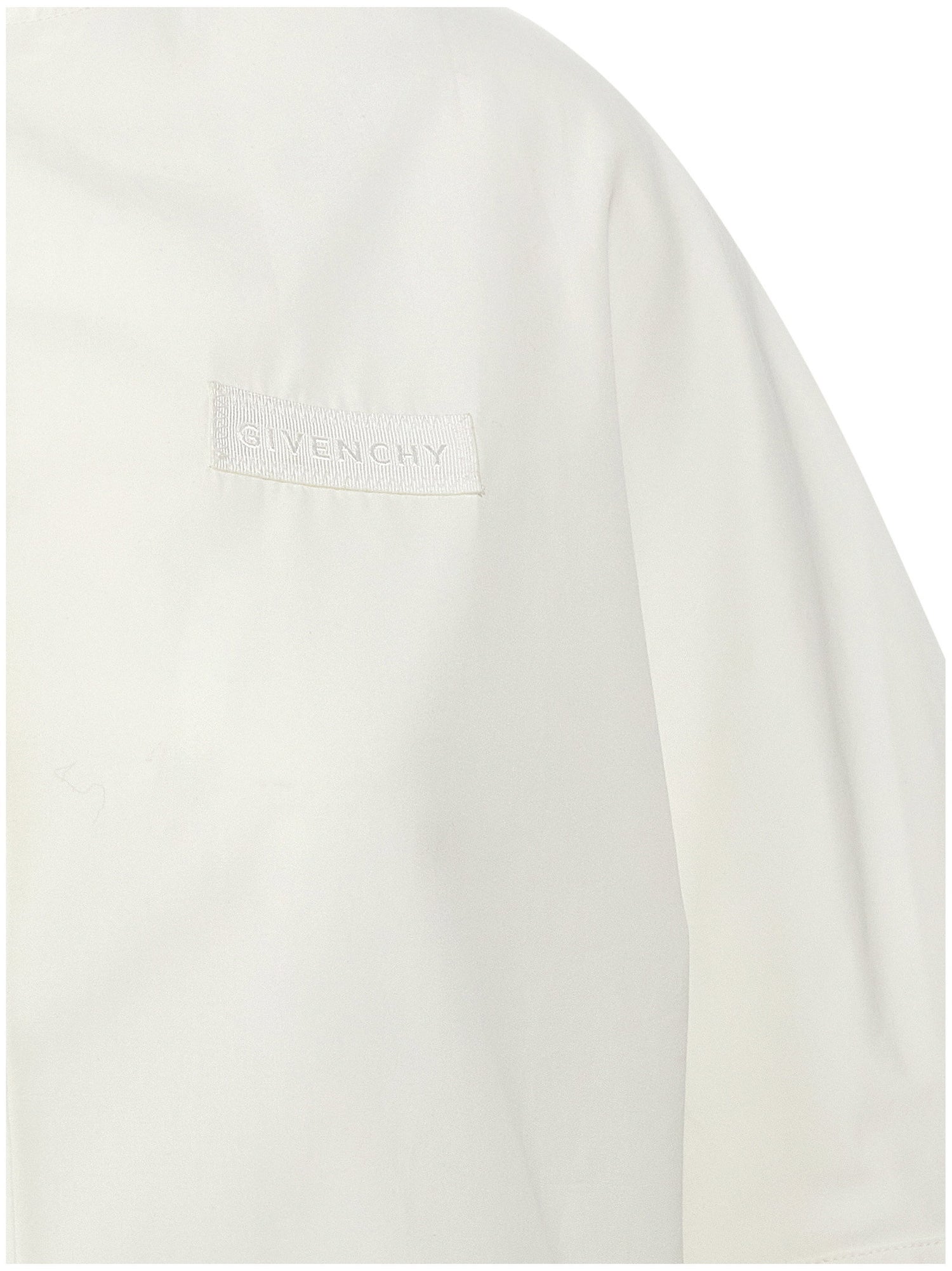 Givenchy Cropped Shirt White