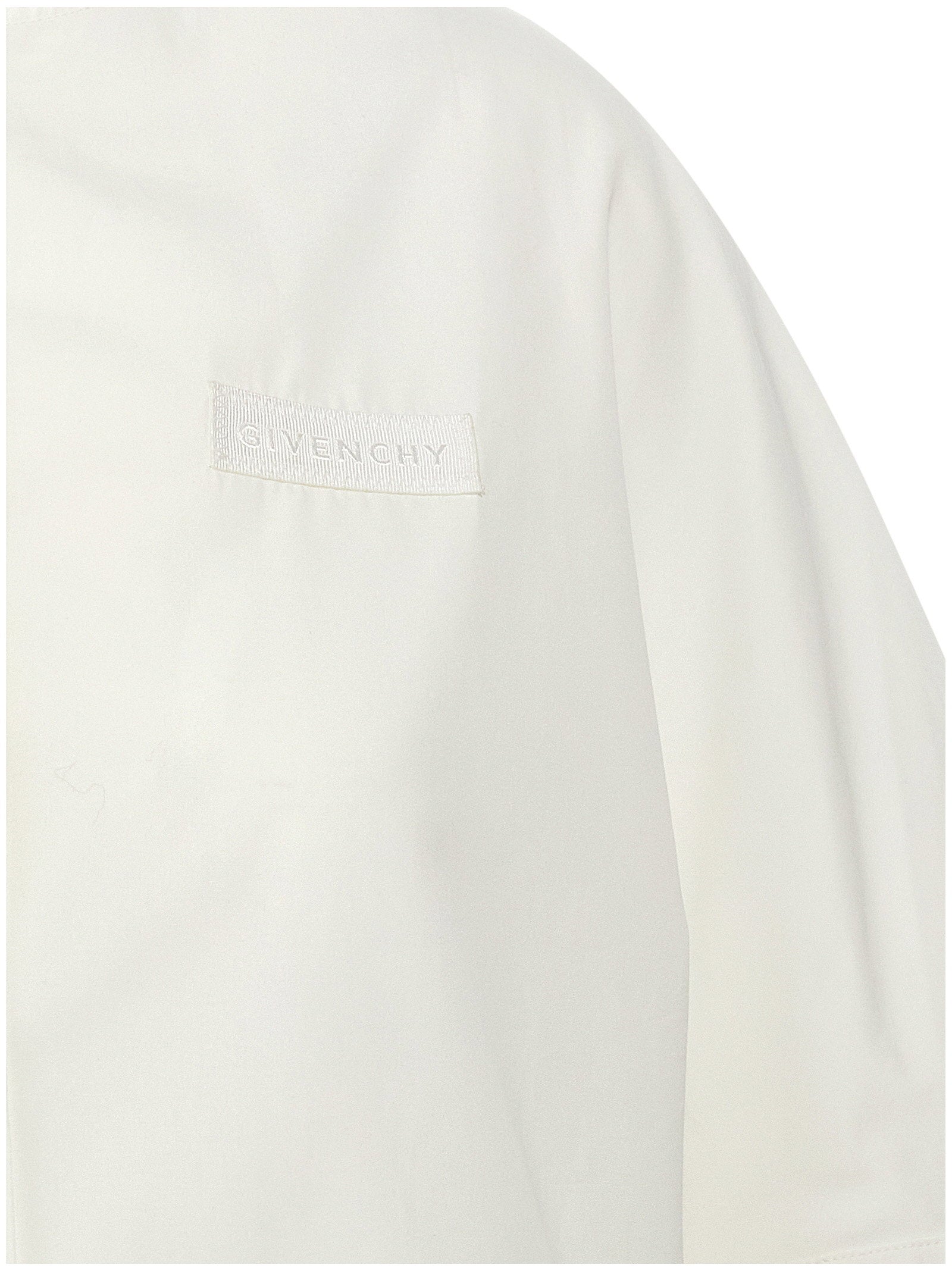 Givenchy Cropped Shirt White