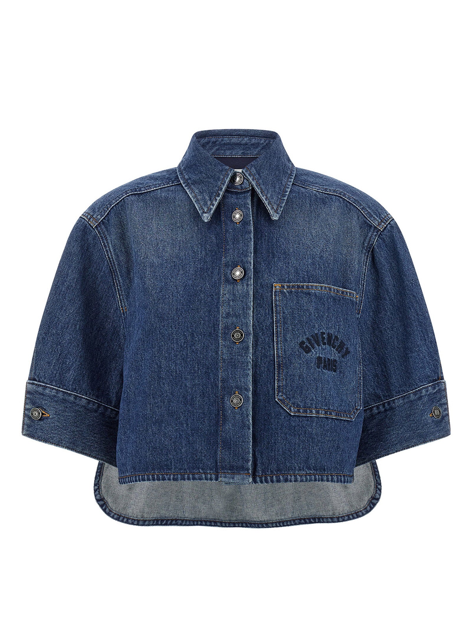 Givenchy Denim Shirt Blue