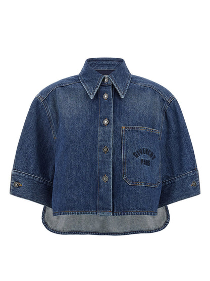 Givenchy Denim Shirt Blue