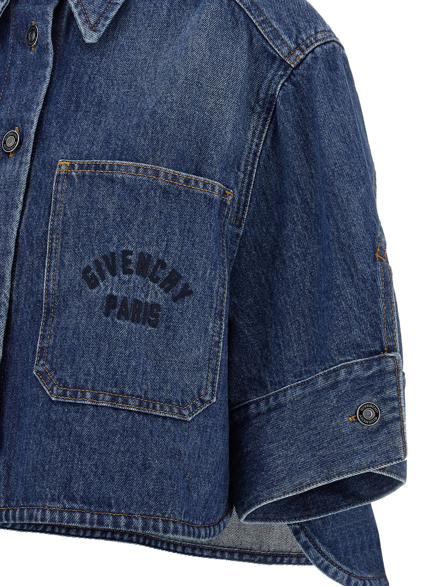 Givenchy Denim Shirt Blue