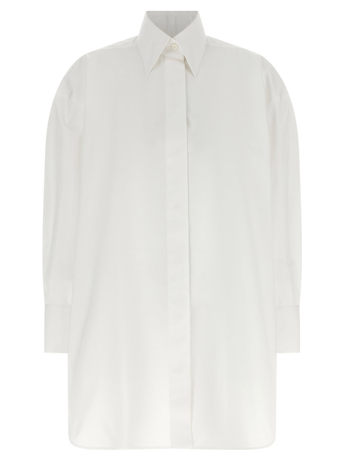 Givenchy Asymmetric Shirt White