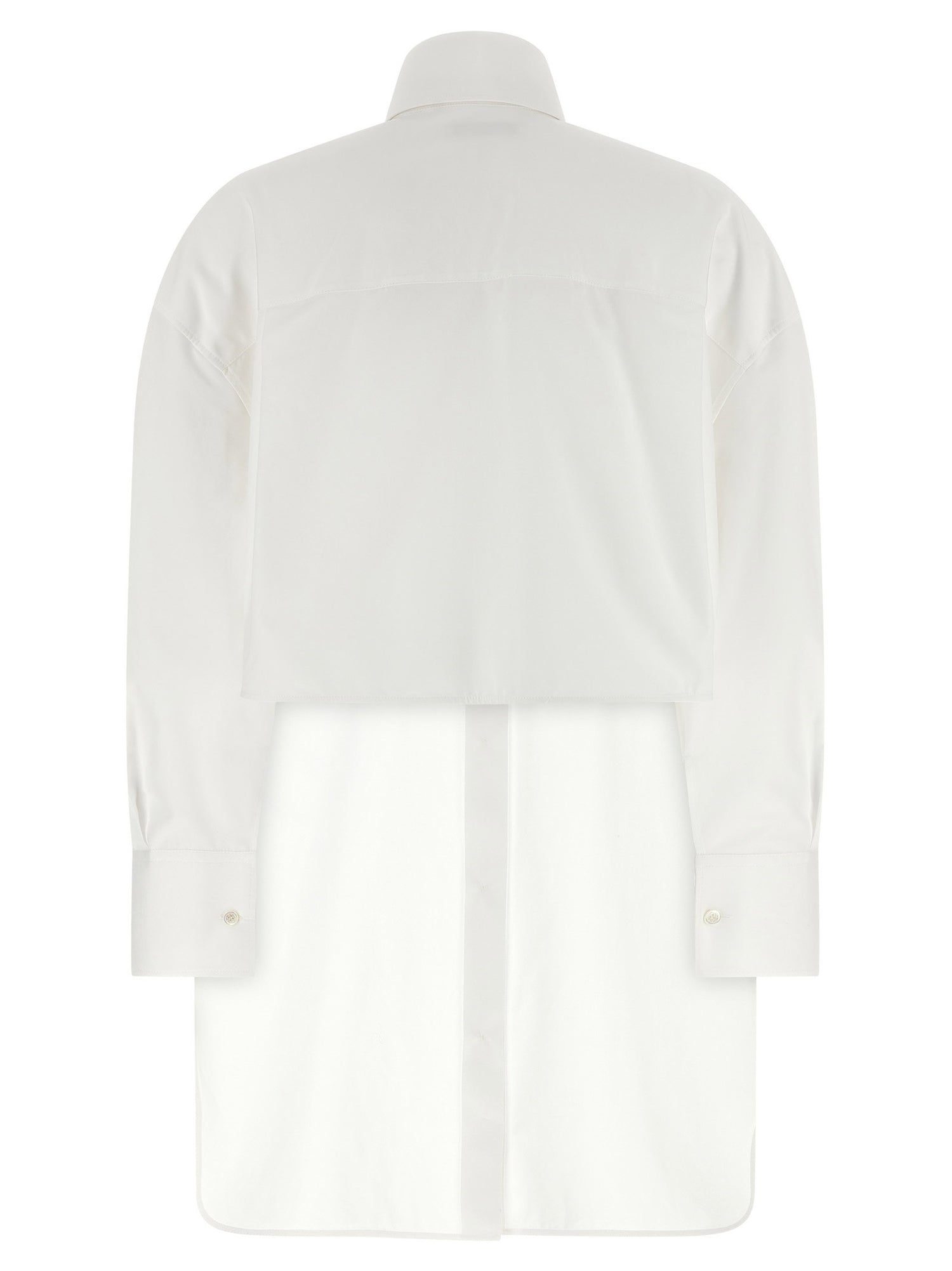 Givenchy Asymmetric Shirt White