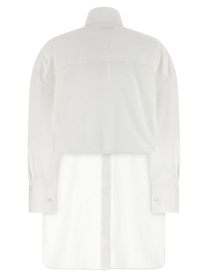 Givenchy Asymmetric Shirt White
