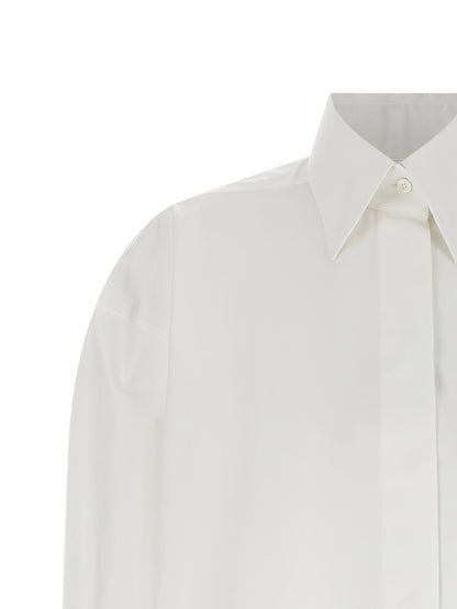 Givenchy Asymmetric Shirt White