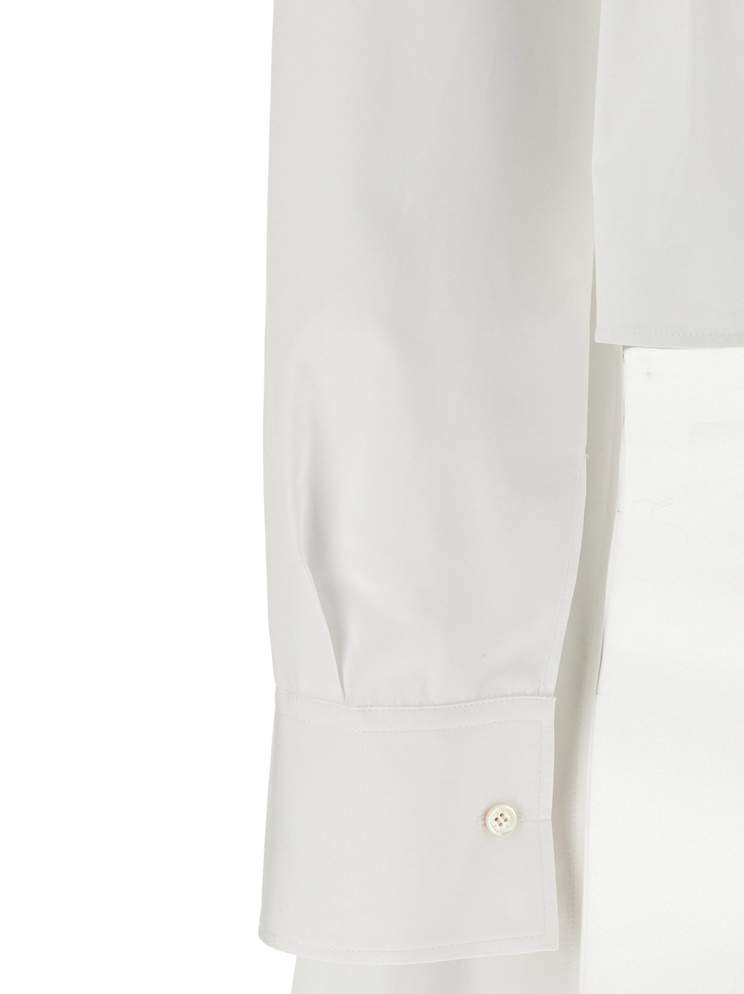 Givenchy Asymmetric Shirt White