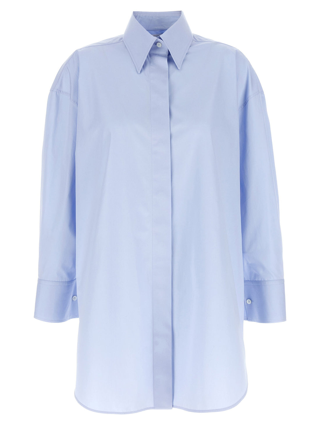 Givenchy Asymmetric Shirt Light blue
