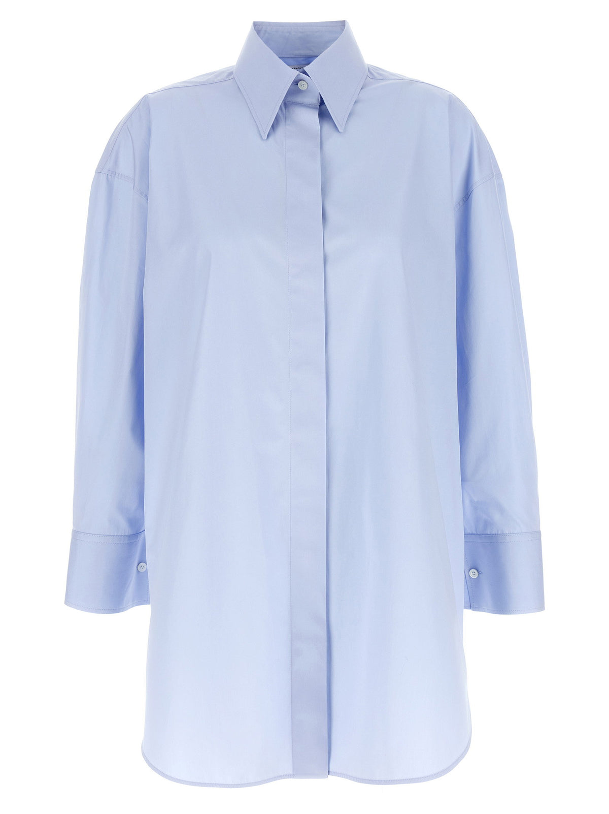 Givenchy Asymmetric Shirt Light blue