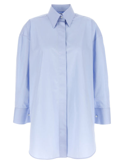 Givenchy Asymmetric Shirt Light blue