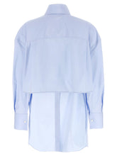 Givenchy Asymmetric Shirt Light blue