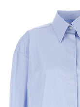 Givenchy Asymmetric Shirt Light blue