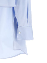 Givenchy Asymmetric Shirt Light blue
