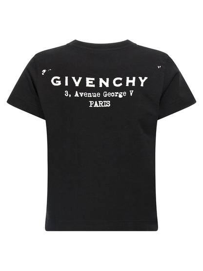 Givenchy Stamp T-shirt White/black