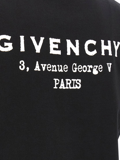 Givenchy Stamp T-shirt White/black