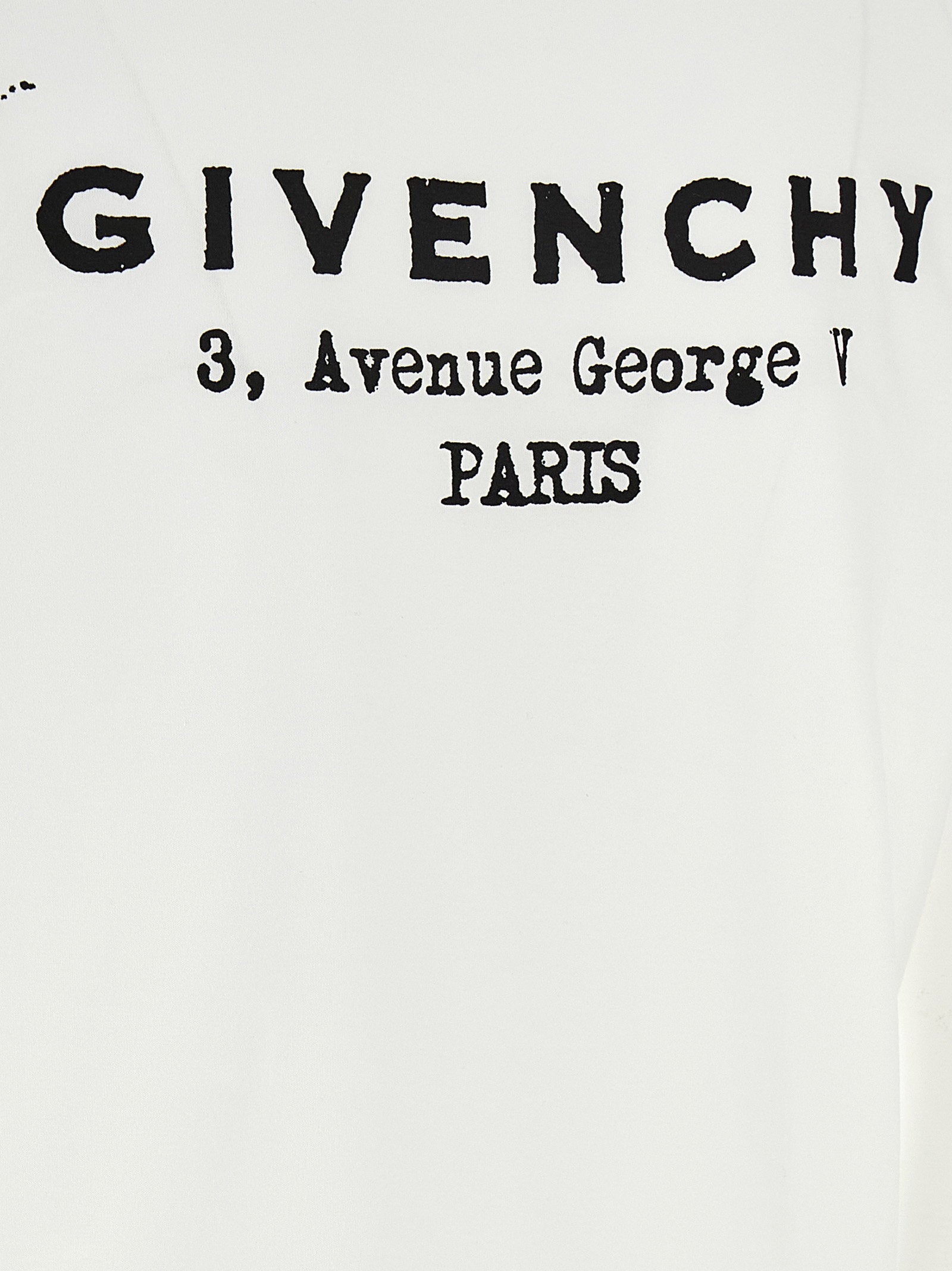 Givenchy Stamp T-shirt White/black