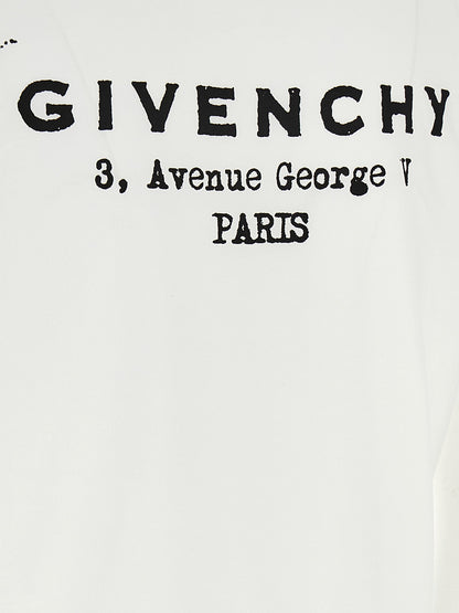 Givenchy Stamp T-shirt White/black