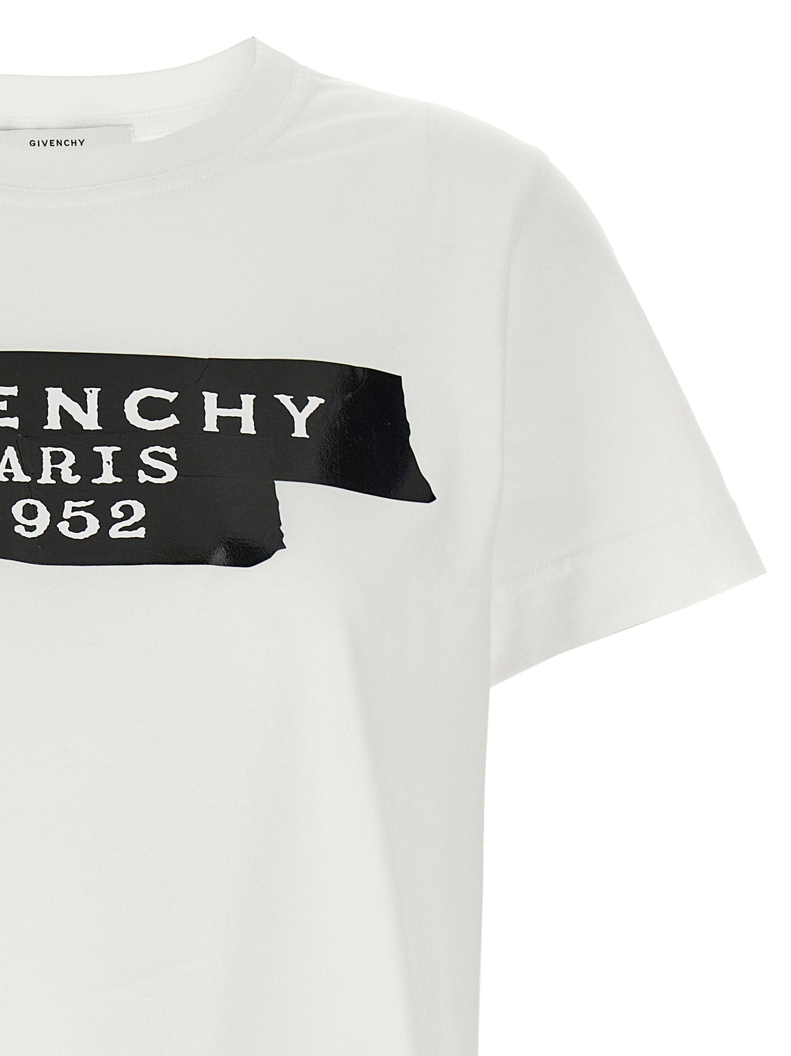 Givenchy Tape T-shirt White/black