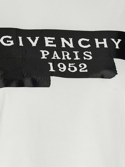 Givenchy Tape T-shirt White/black