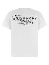 Givenchy T-shit Logo Stamp White