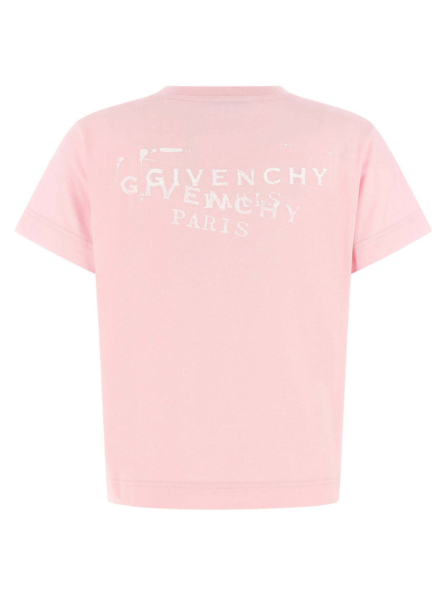 Givenchy T-shirt Logo Stamp Pink