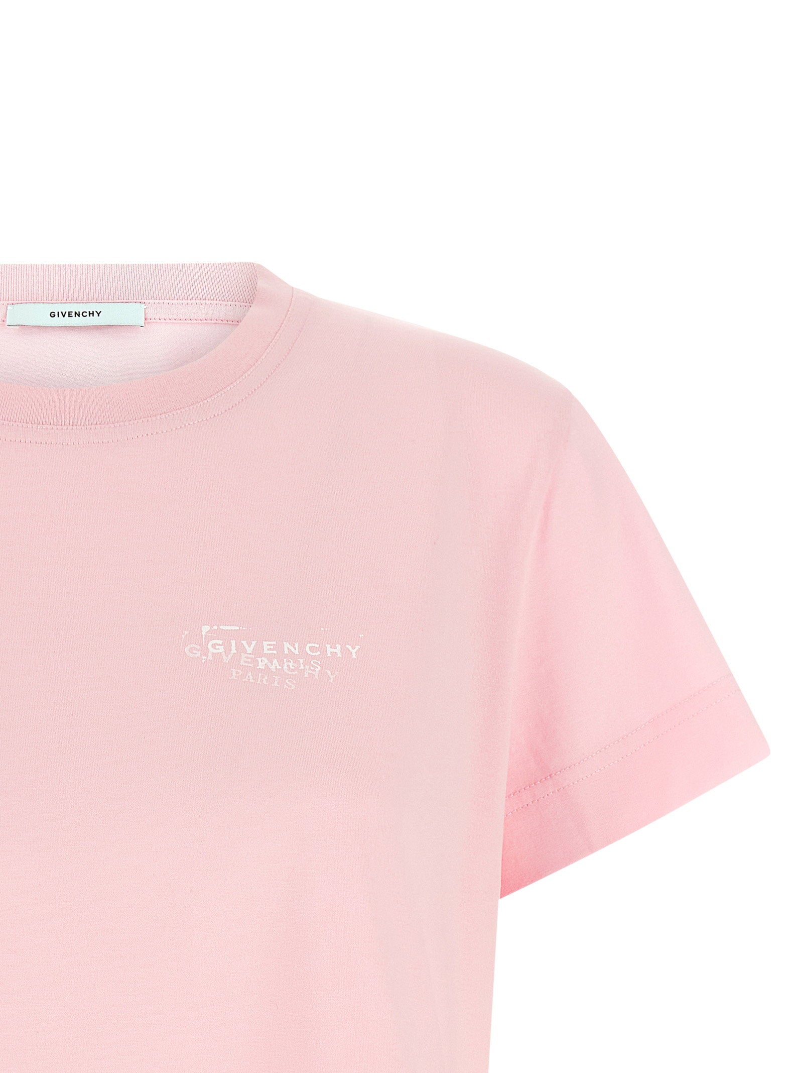 Givenchy T-shirt Logo Stamp Pink