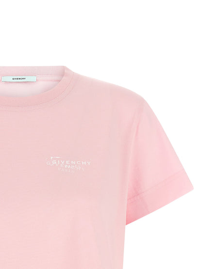 Givenchy T-shirt Logo Stamp Pink