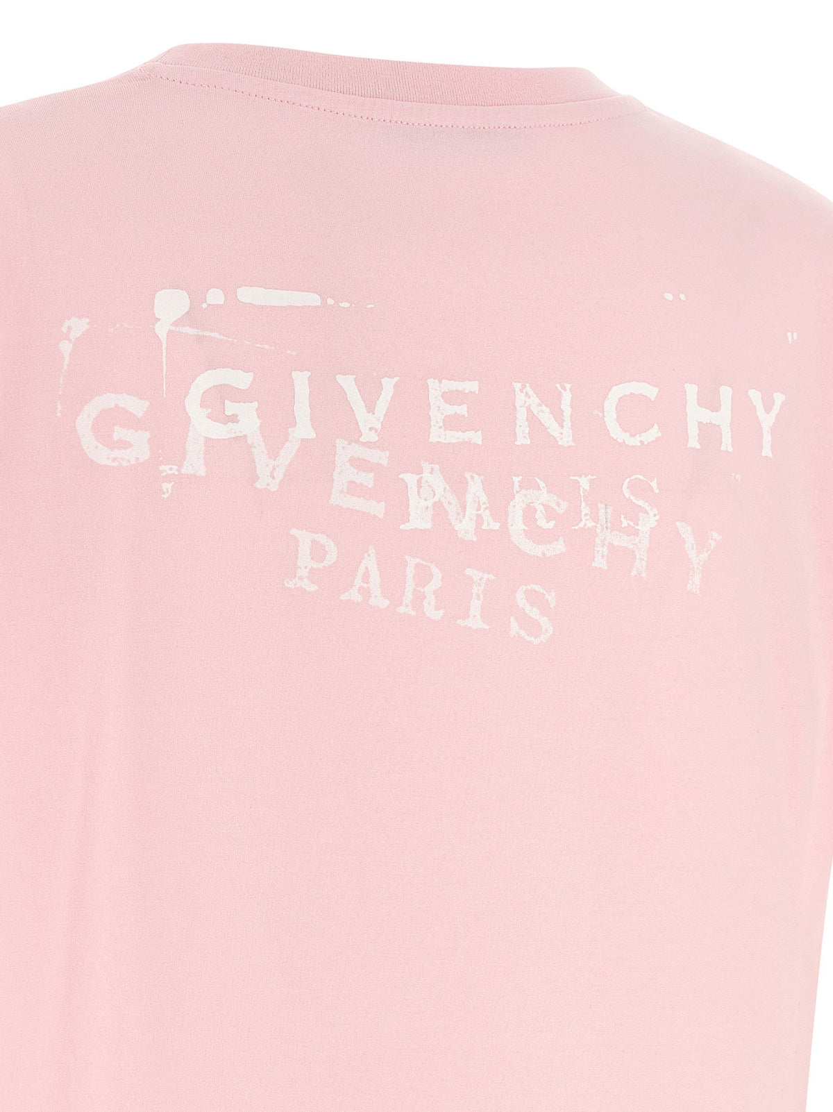 Givenchy T-shirt Logo Stamp Pink