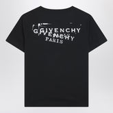 Givenchy Stamp Print Cotton T-Shirt Black