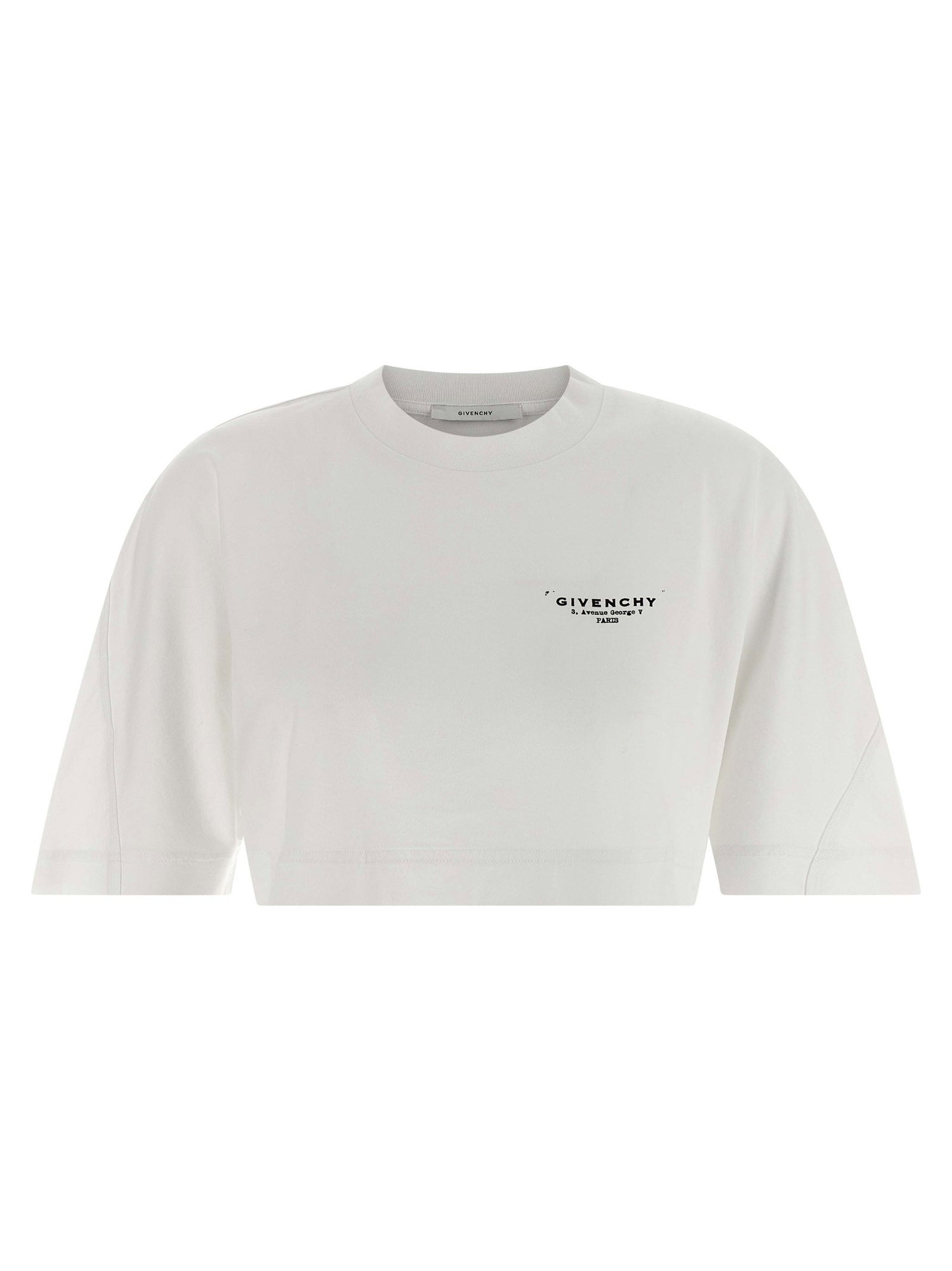 Givenchy Cropped T-shirt White