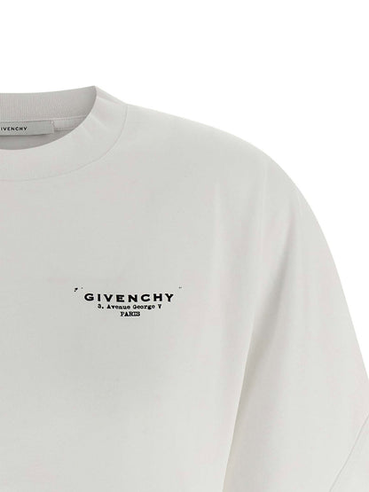 Givenchy Cropped T-shirt White