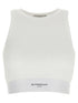 Givenchy Crop Tank Top White