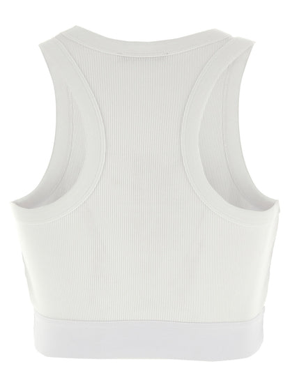 Givenchy Crop Tank Top White
