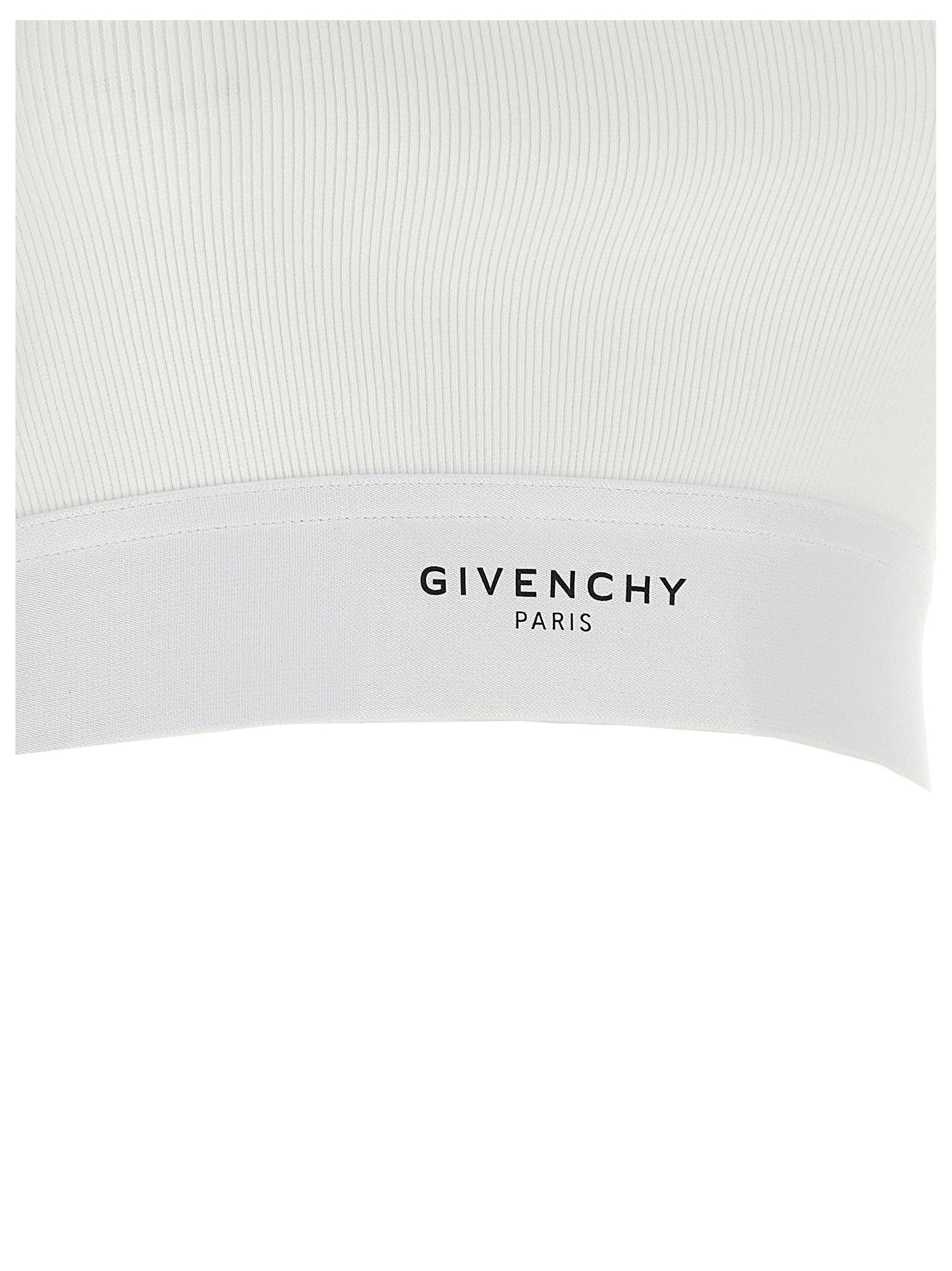 Givenchy Crop Tank Top White