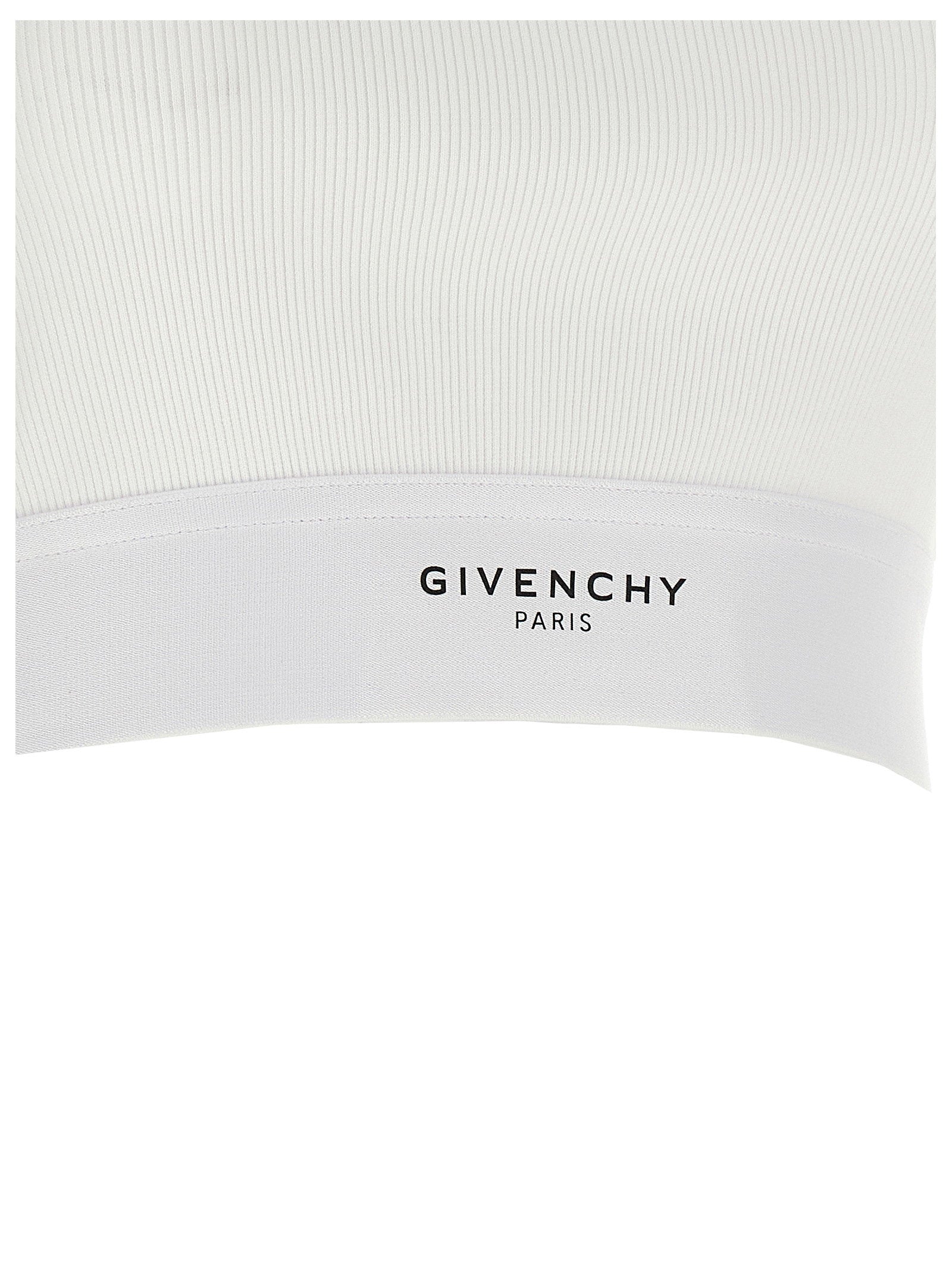 Givenchy Crop Tank Top White