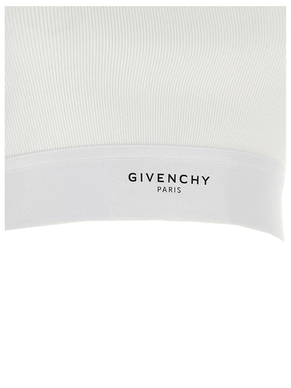 Givenchy Crop Tank Top White