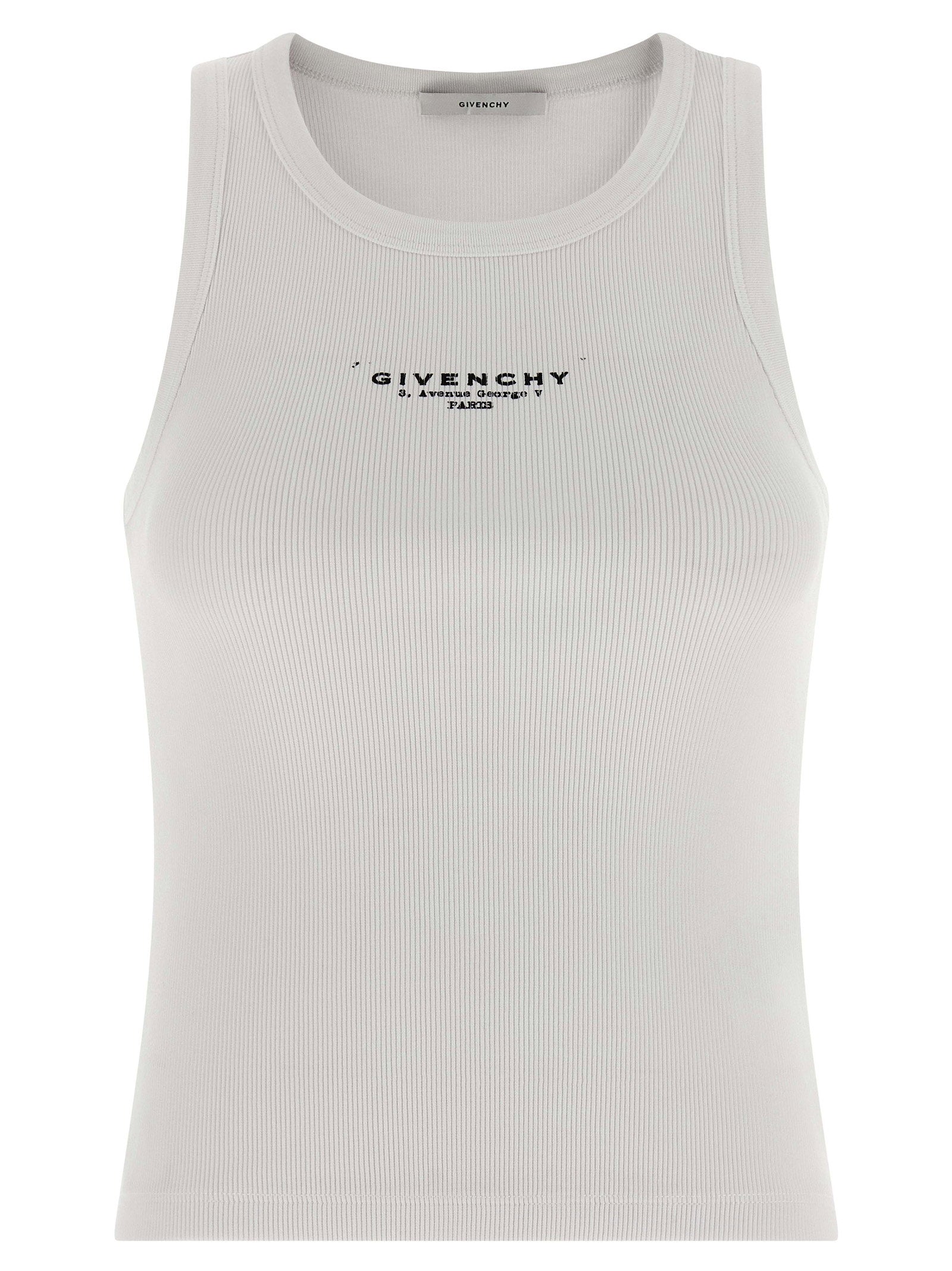 Givenchy Logo Top White