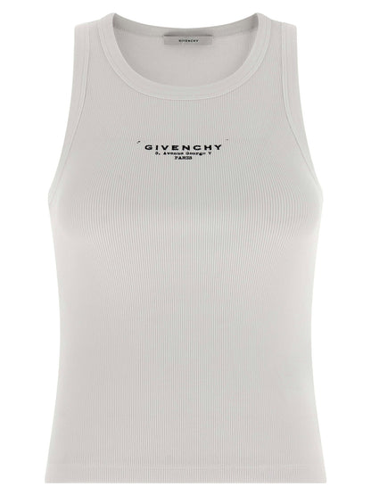 Givenchy Logo Top White