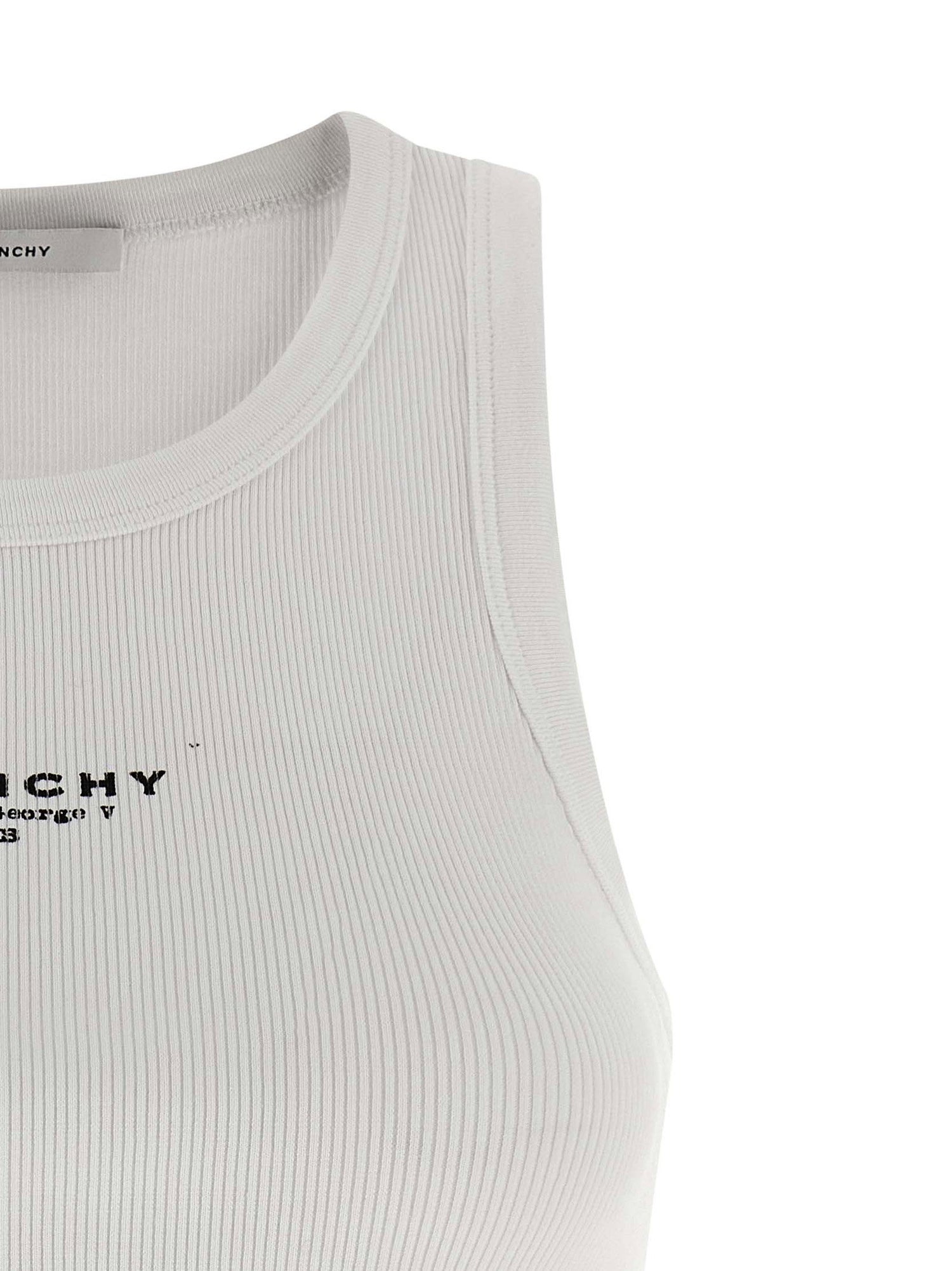 Givenchy Logo Top White