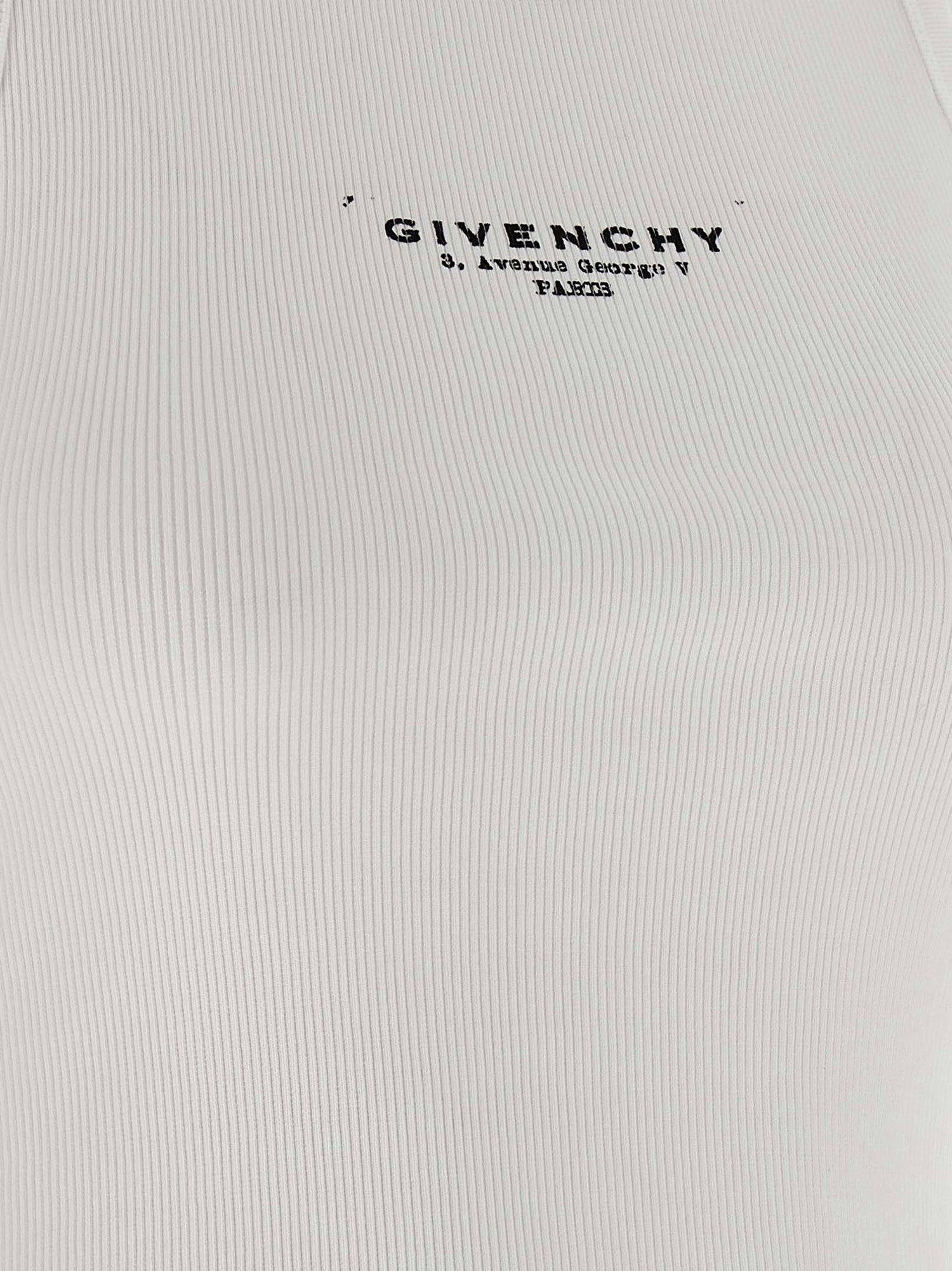 Givenchy Logo Top White