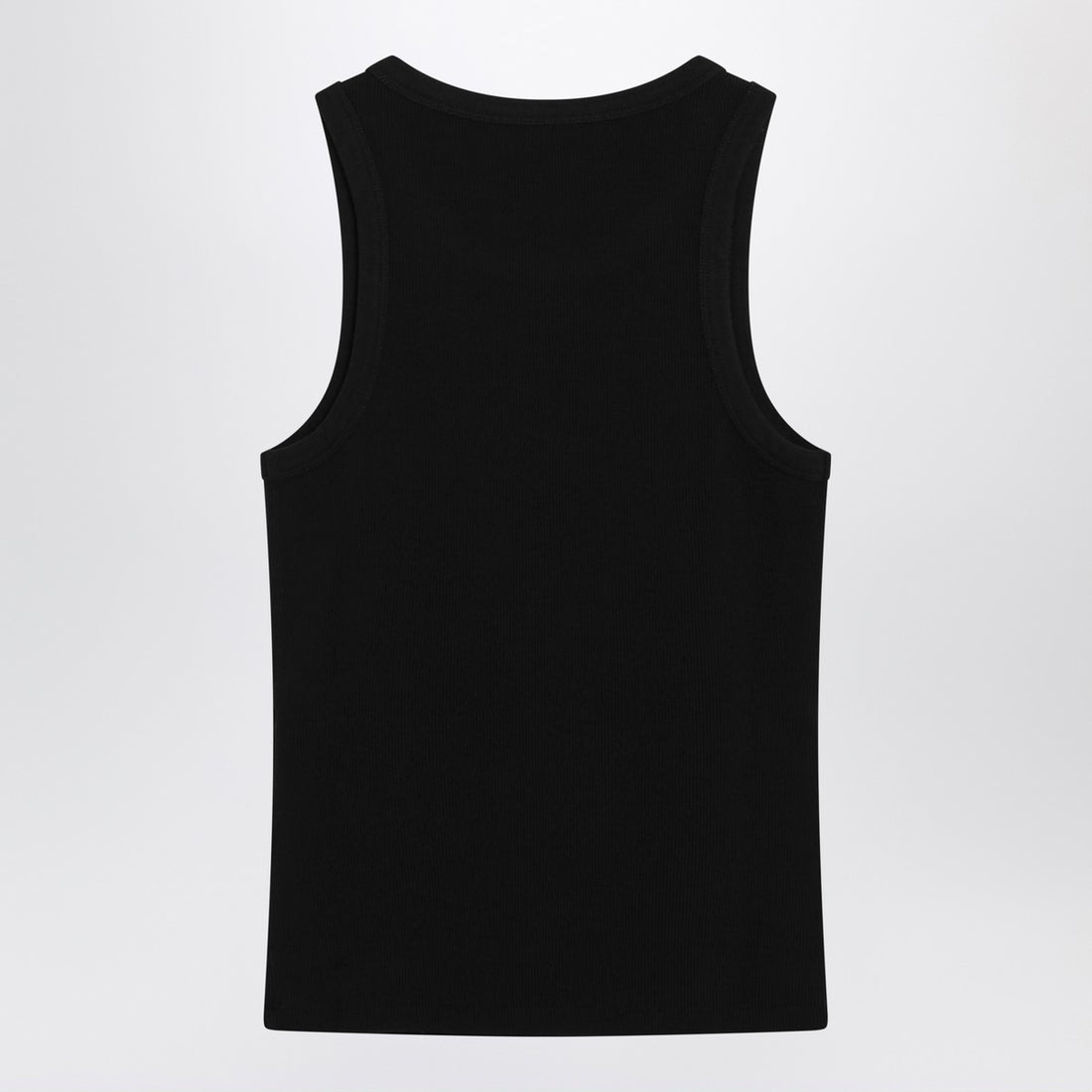 Givenchy Slim Ribbed Logo Tank Black