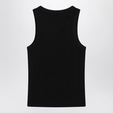 Givenchy Slim Ribbed Logo Tank Black