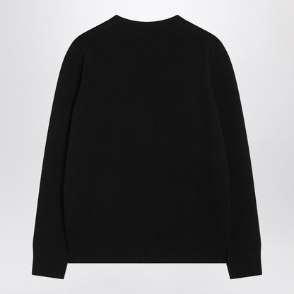 Givenchy Black Wool and Cashmere Sweater Black