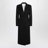 Givenchy Black Wool Coat with Lance Lapel Black