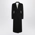 Givenchy Black Wool Coat with Lance Lapel Black