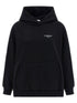 Givenchy Logo Print Hoodie White/black