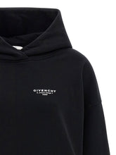 Givenchy Logo Print Hoodie White/black