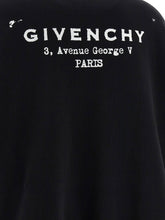 Givenchy Logo Print Hoodie White/black