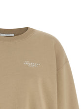 Givenchy Logo Stamp Sweatshirt Beige