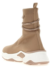 René Caovilla Cleo Running Sneakers Beige