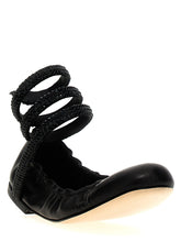 René Caovilla Cleo Ballet Flats Black